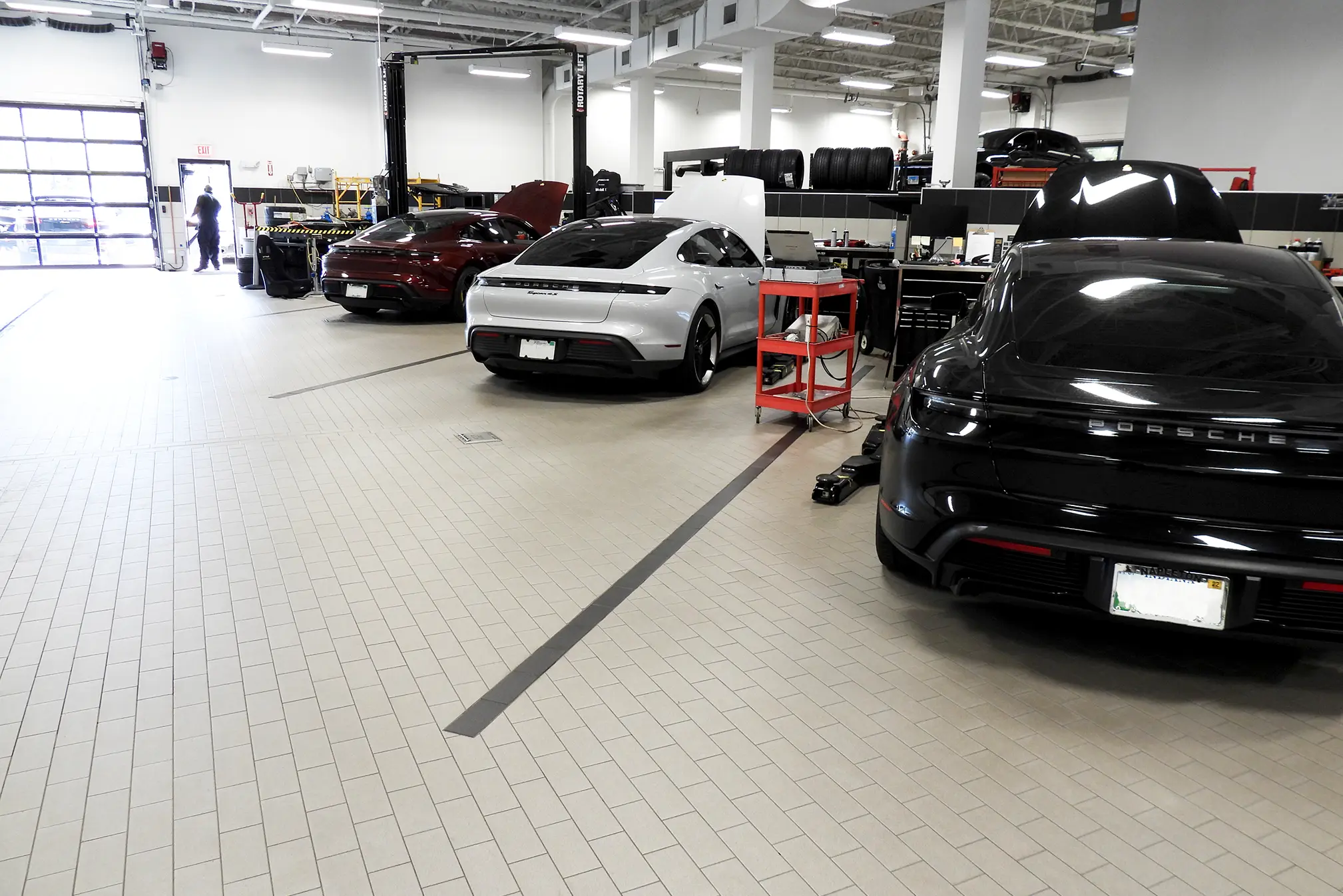 MCS Precision Flooring Systems Automotive Service Departments