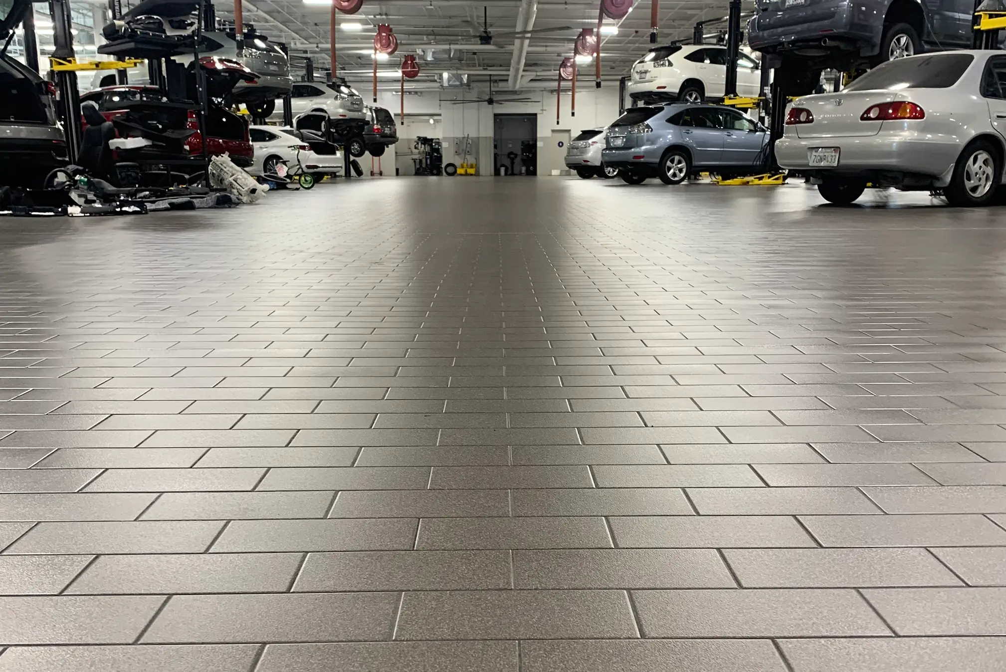 MCS Precision Flooring Systems Automotive Service Departments
