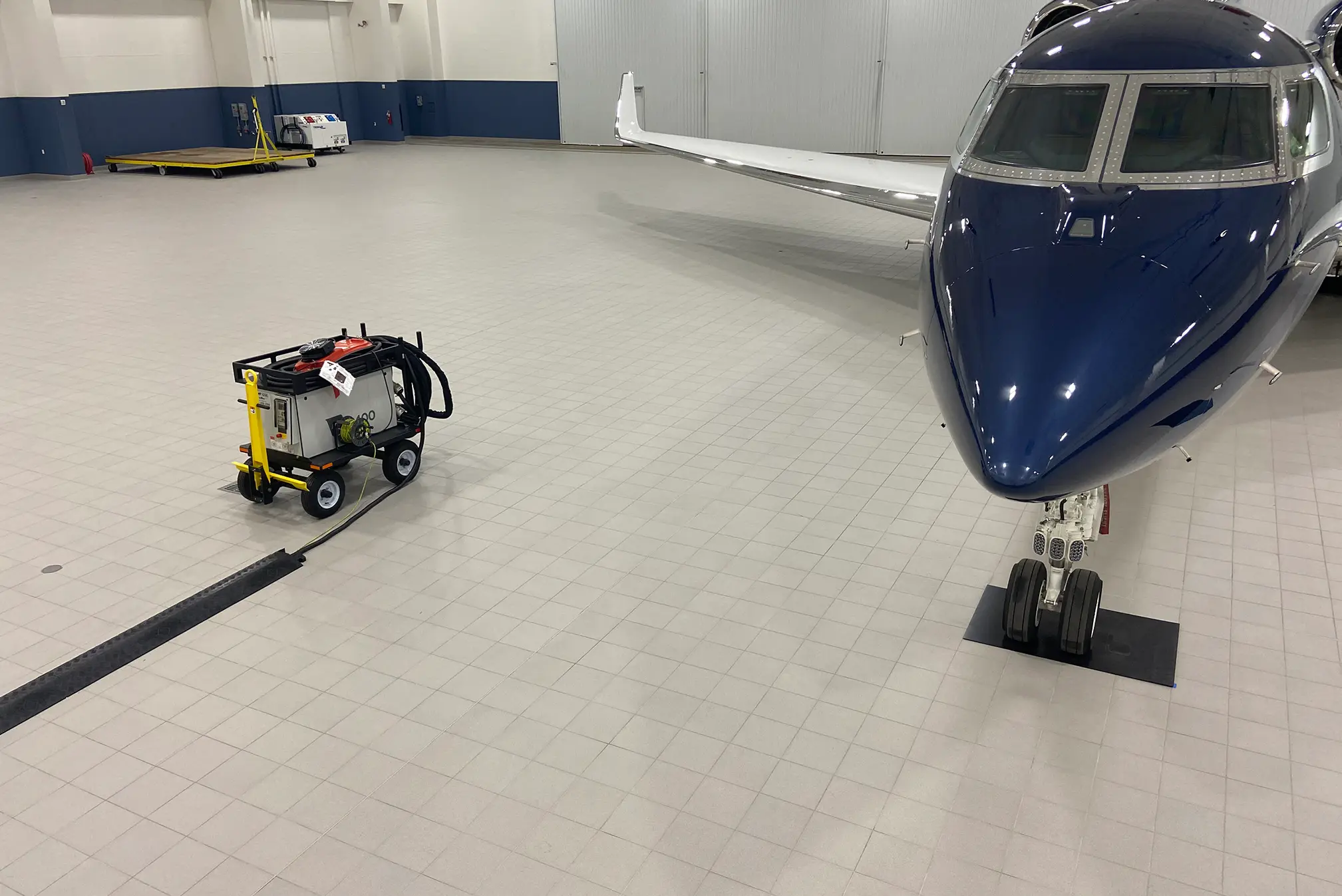 MCS Precision Flooring Systems Hangars