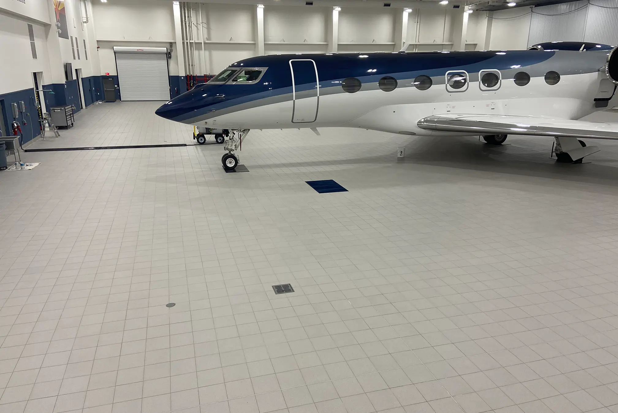 MCS Precision Flooring Systems Hangars