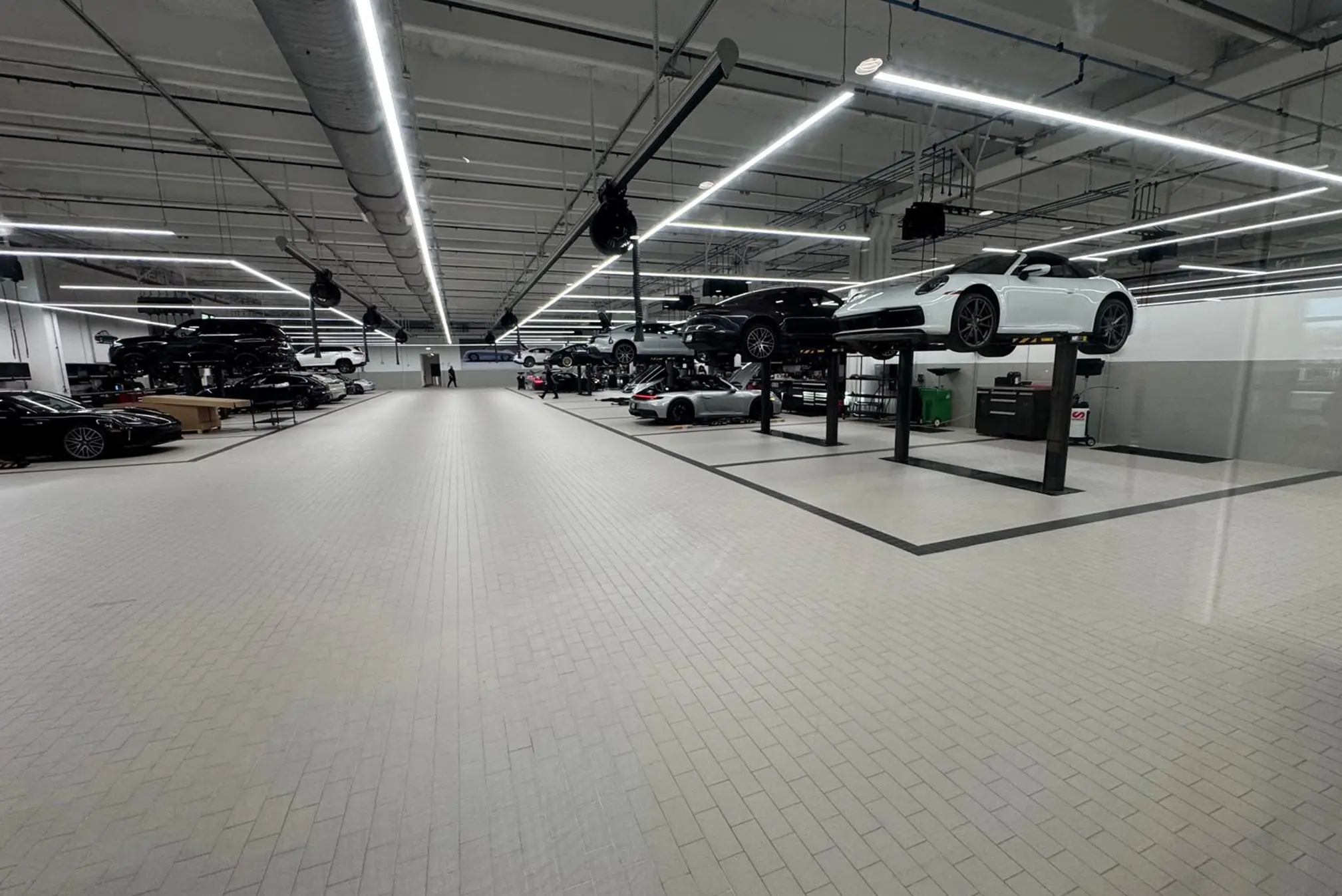 MCS Precision Flooring Systems Automotive Service Departments