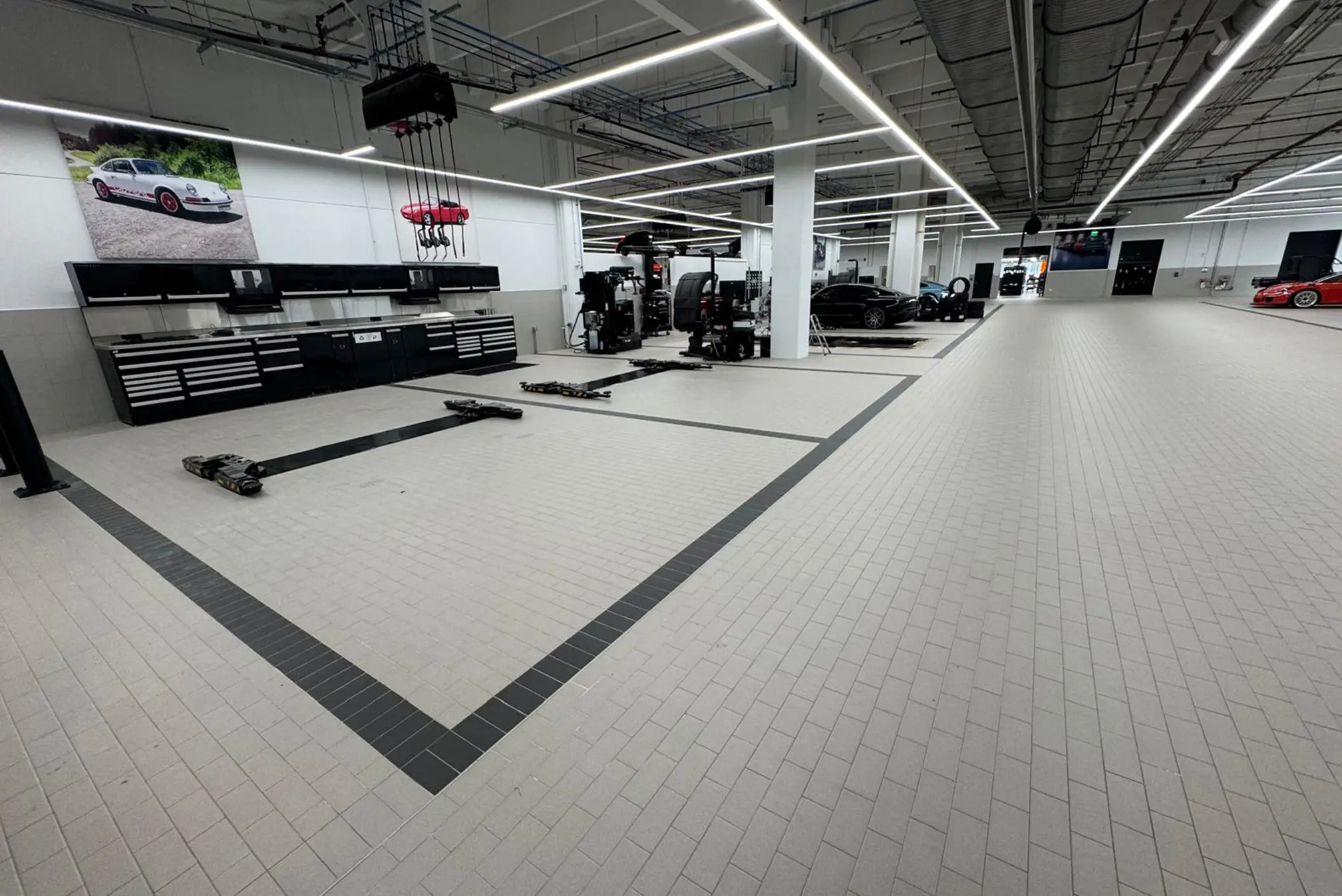MCS Precision Flooring Systems Automotive Service Departments